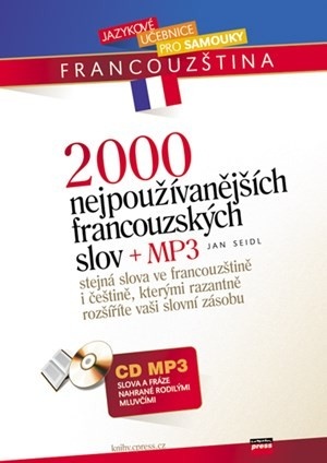2000 nejpoužívanějších francouzských slov + 3cd