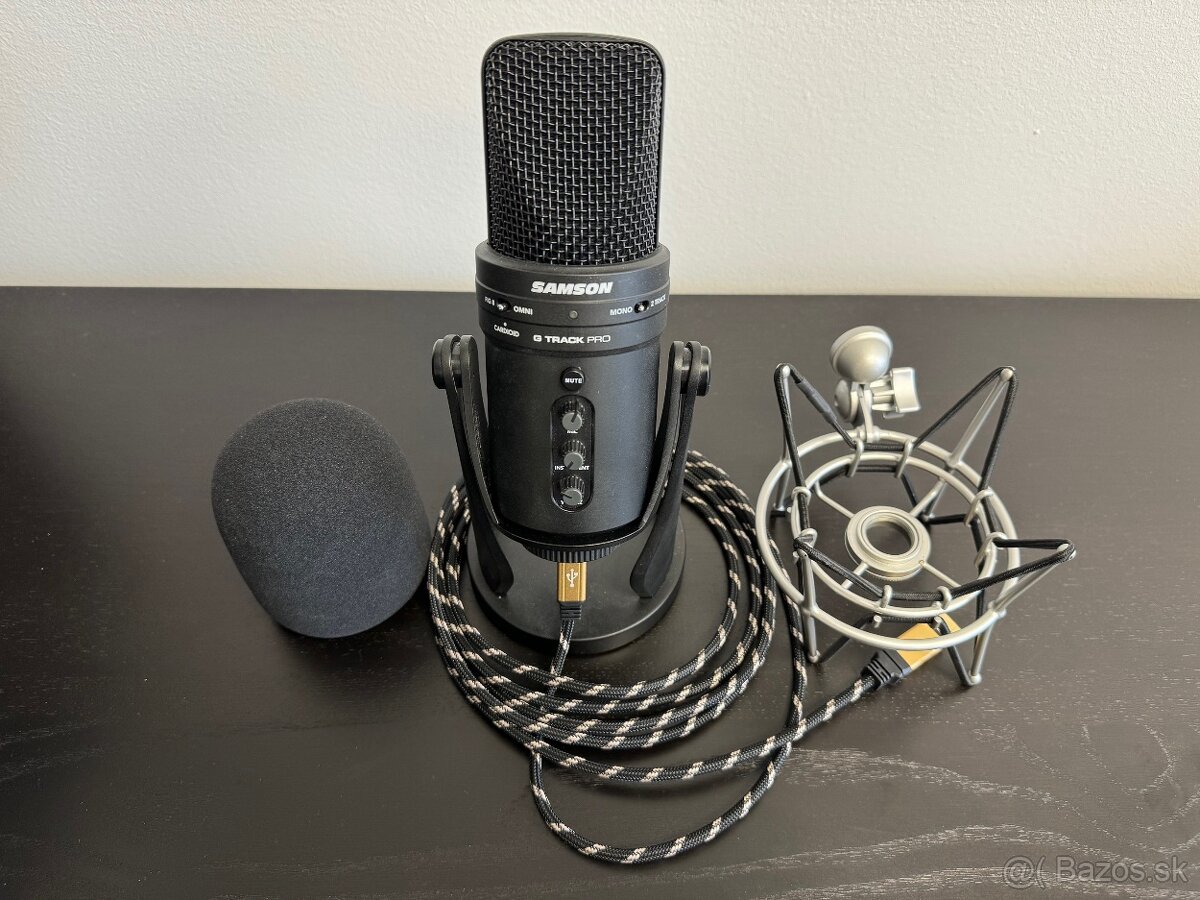 Profesionálny mikrofón Samson G track PRO USB