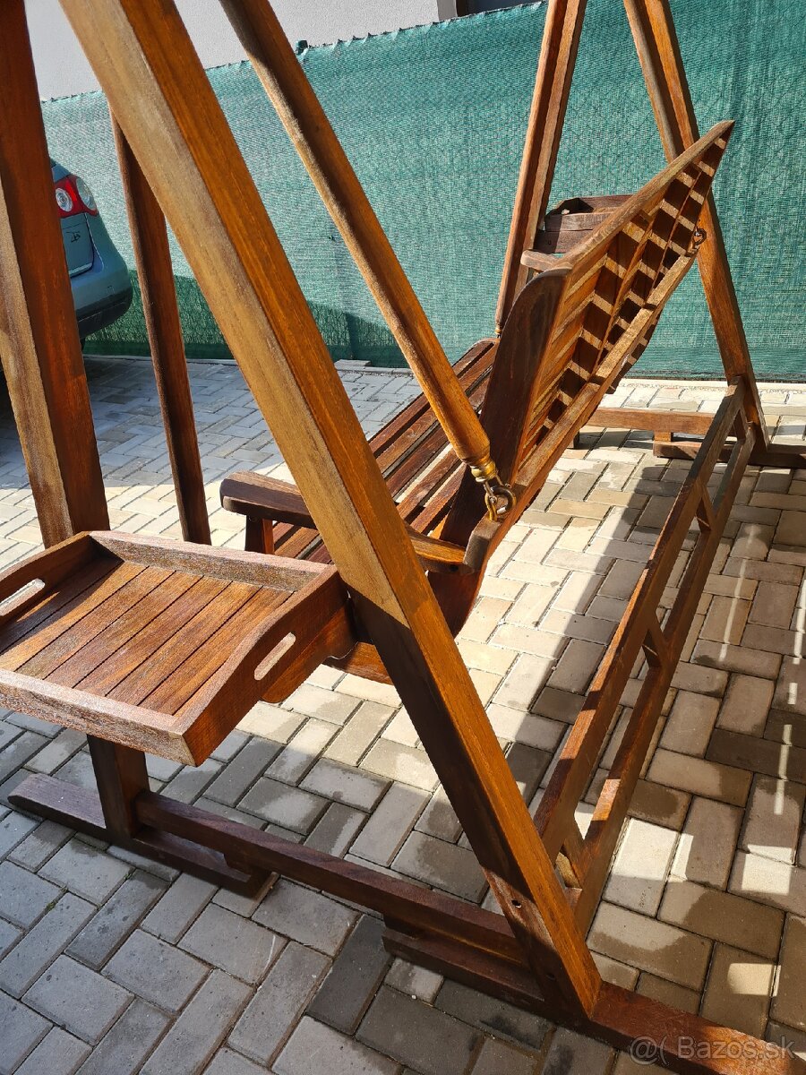 Záhradná hojdačka TEAK