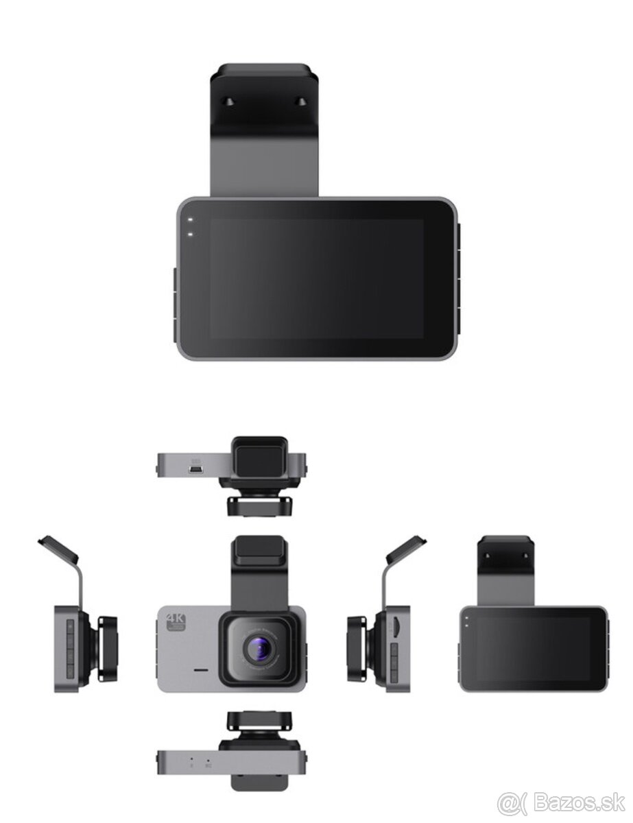 auto kamera 4k predná +zadná +kabeláž