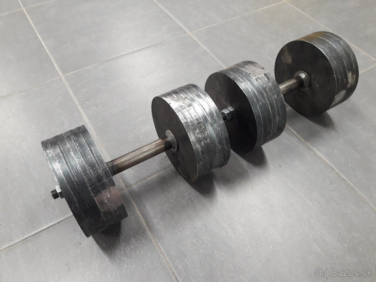 Jednorucky cinky 2x30 kg