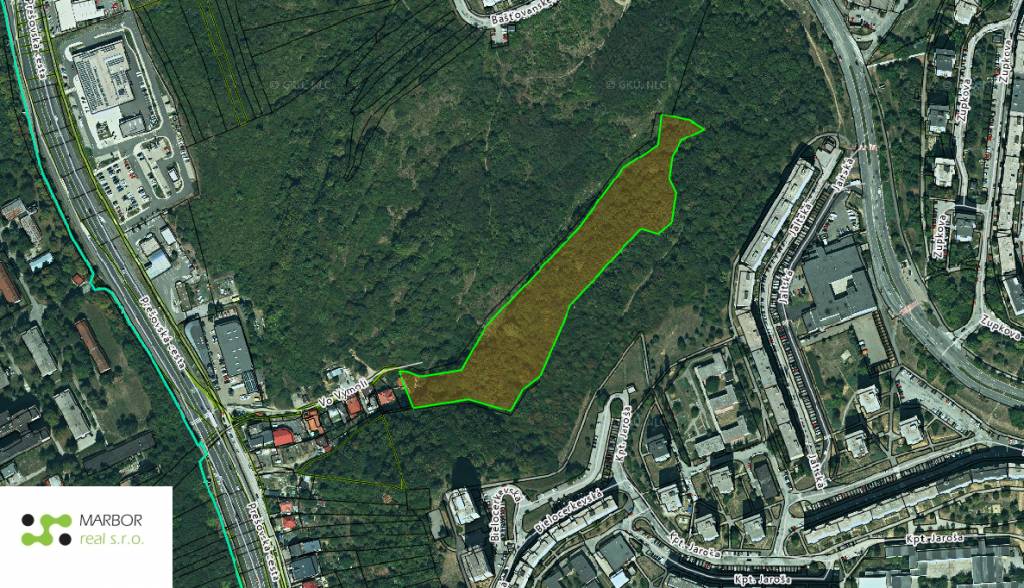 Na predaj pozemok o rozlohe 17 358 m2 Košice - Dargovských h