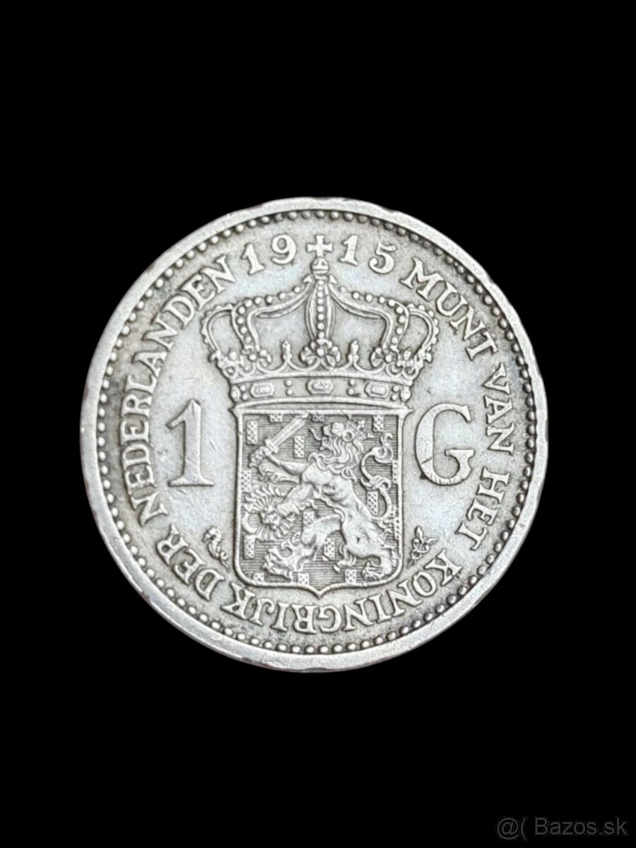 Strieborné mince Holandska