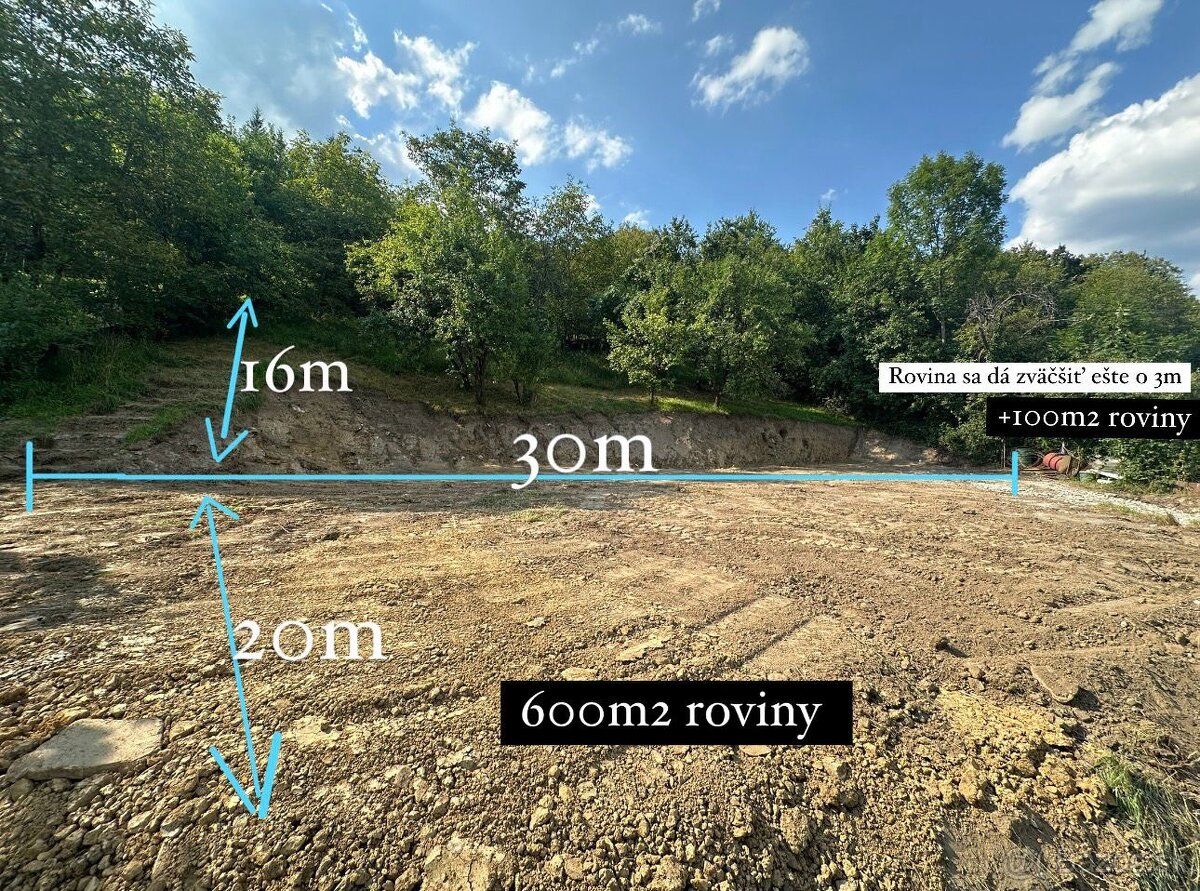 Stavebný pozemok Kotesova časť Oblazov 1028m2