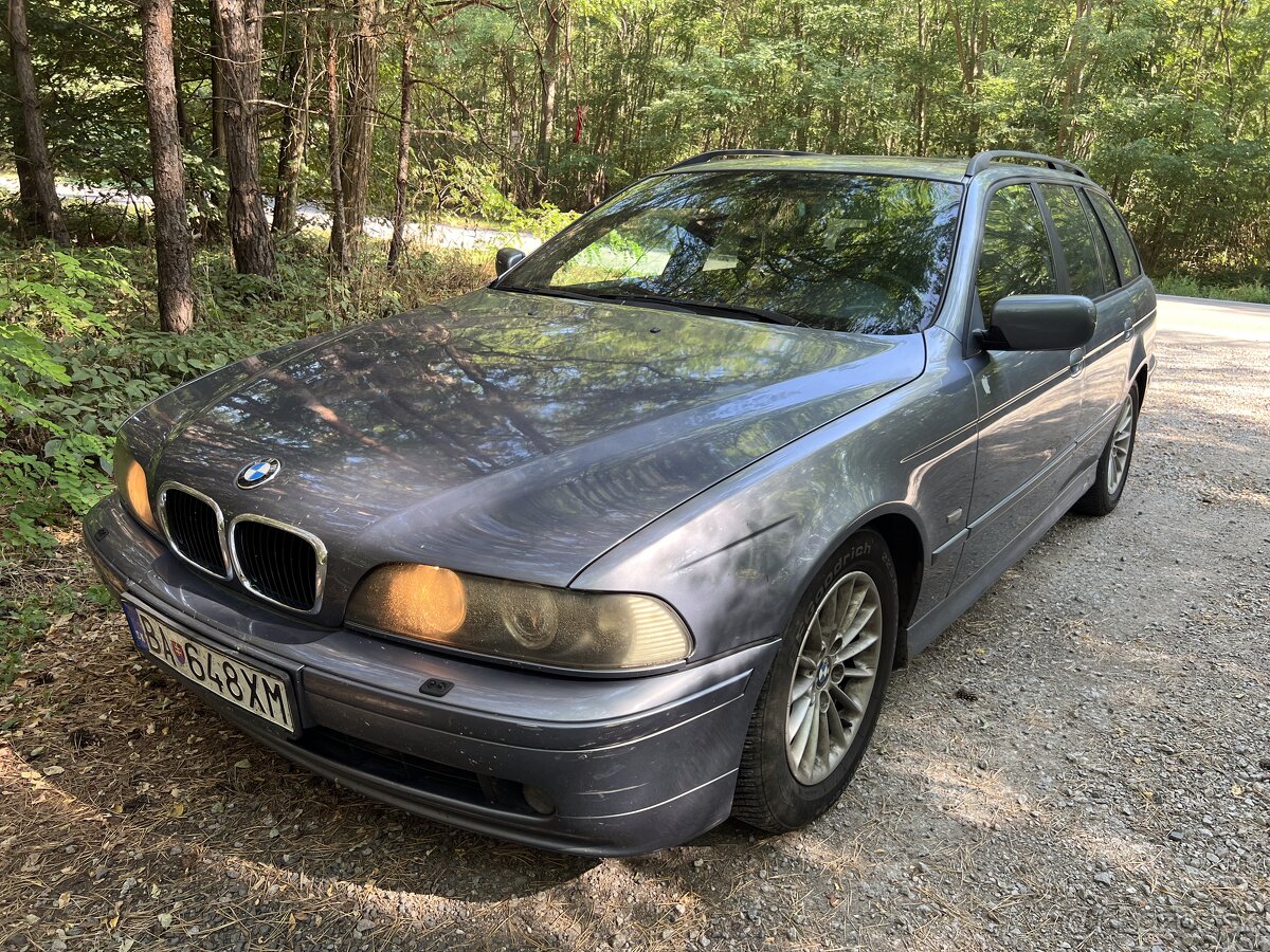 BMW E39 530d  manuál  touring  po servise
