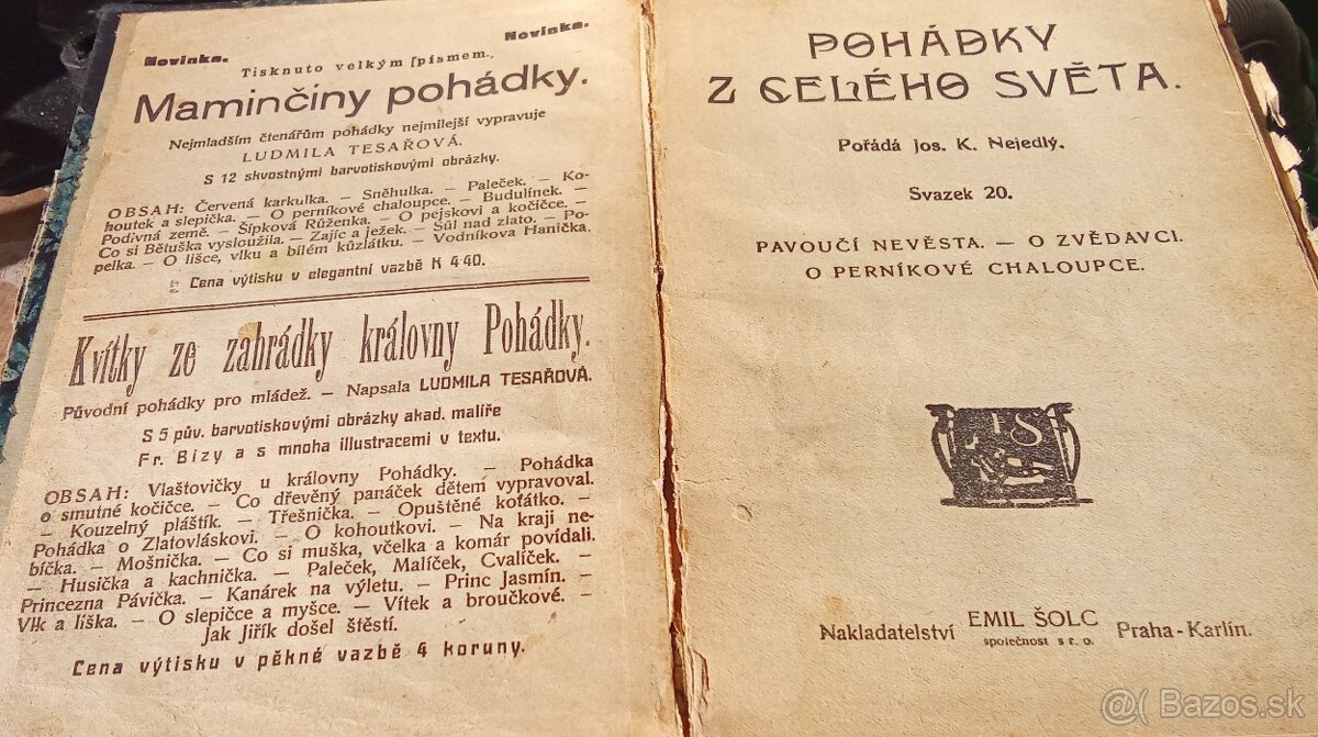 KNIHA  z  RAKUSKO-UHORSKA