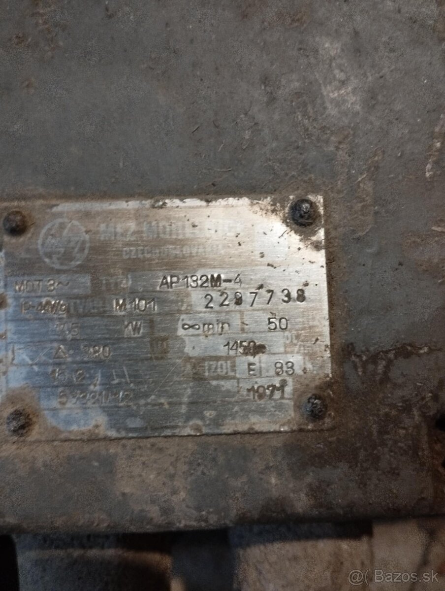 Predám elektromotor.