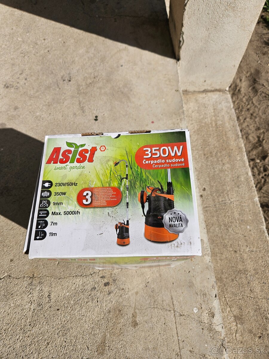 sudove cerpadlo Asist, malo pouzivane