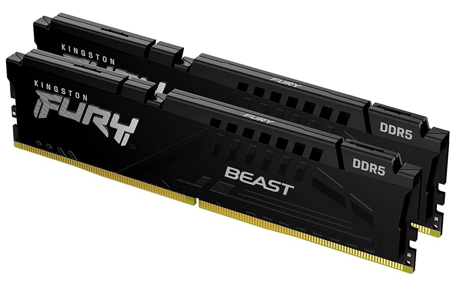 64GB DDR5-6000 (2x32GB) Kingston Fury Beast
