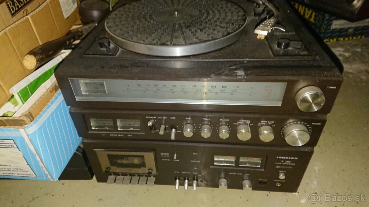 REZERVOVANÉ Invelem gramofón zostava