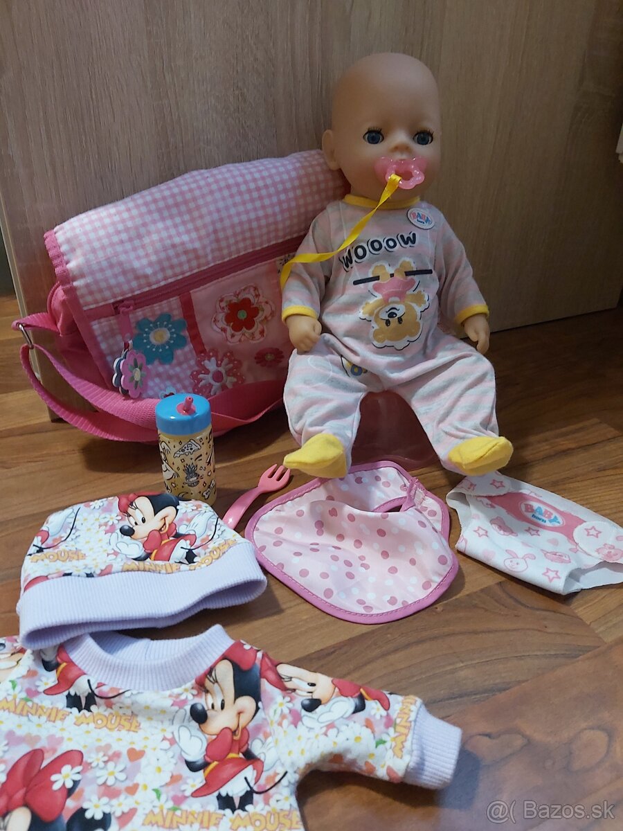 Cikajúca bábika baby born