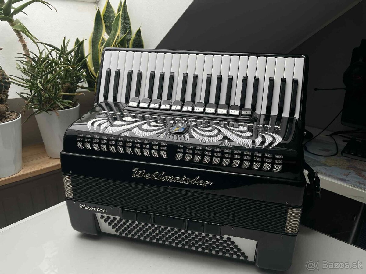 Predám akordeón Weltmeister Caprice 120