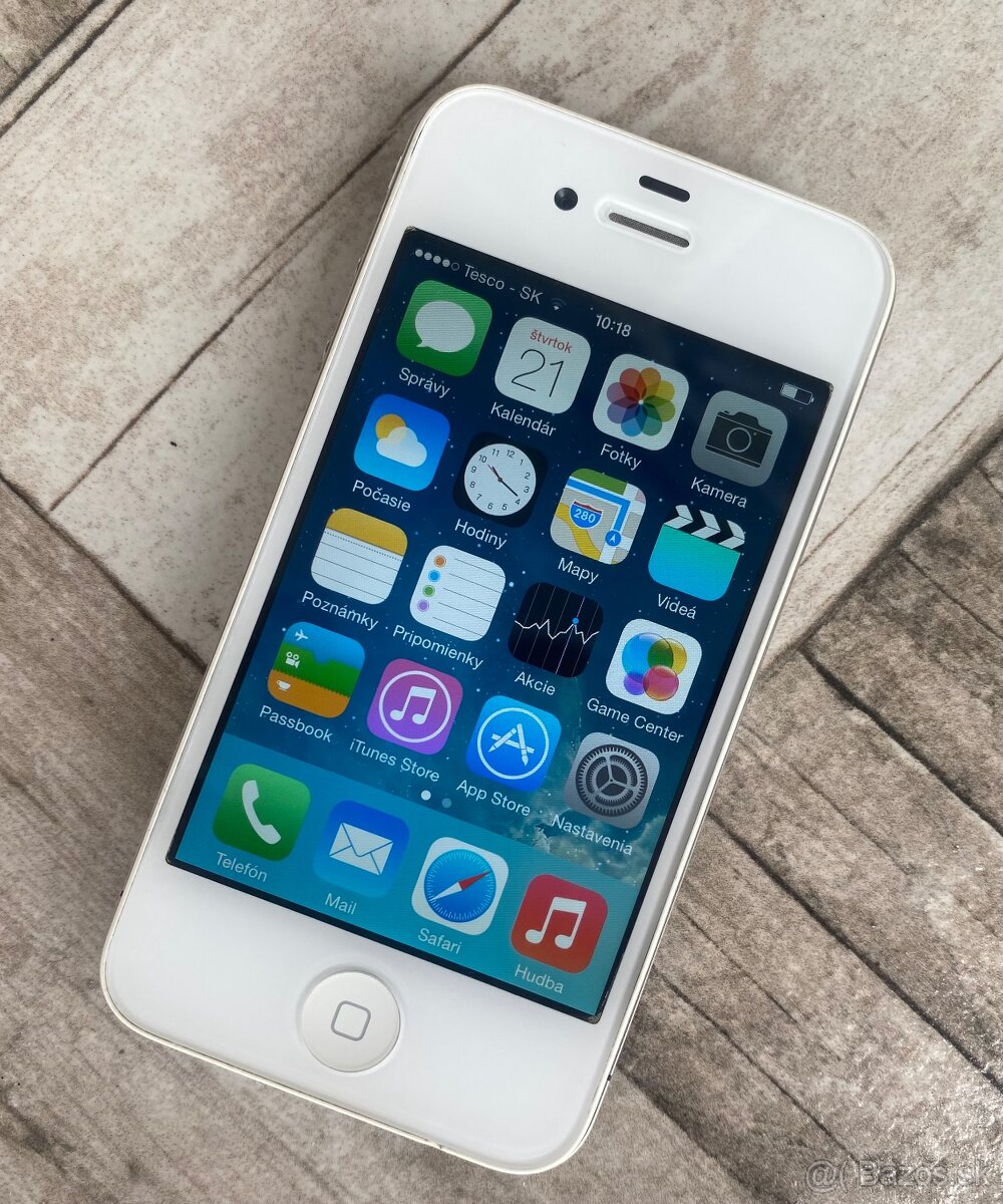 Apple iPhone 4 16GB White Top stav