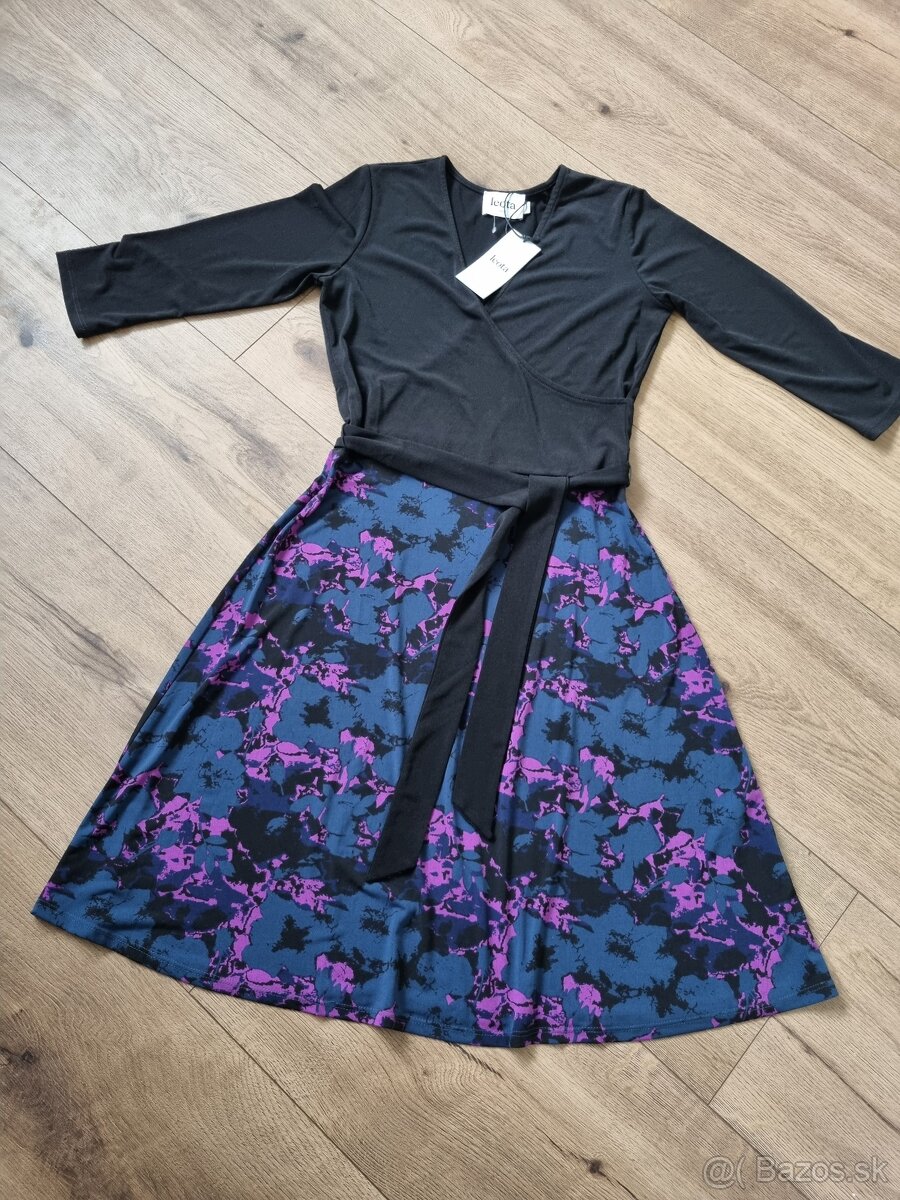 nové elastické šaty s visačkou veľ. S