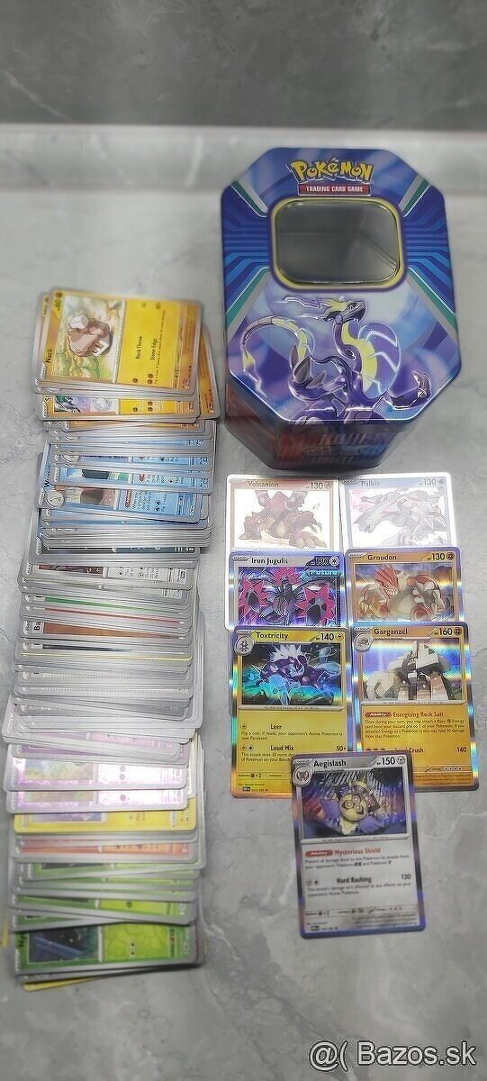 Pokémon karty 150ks +box