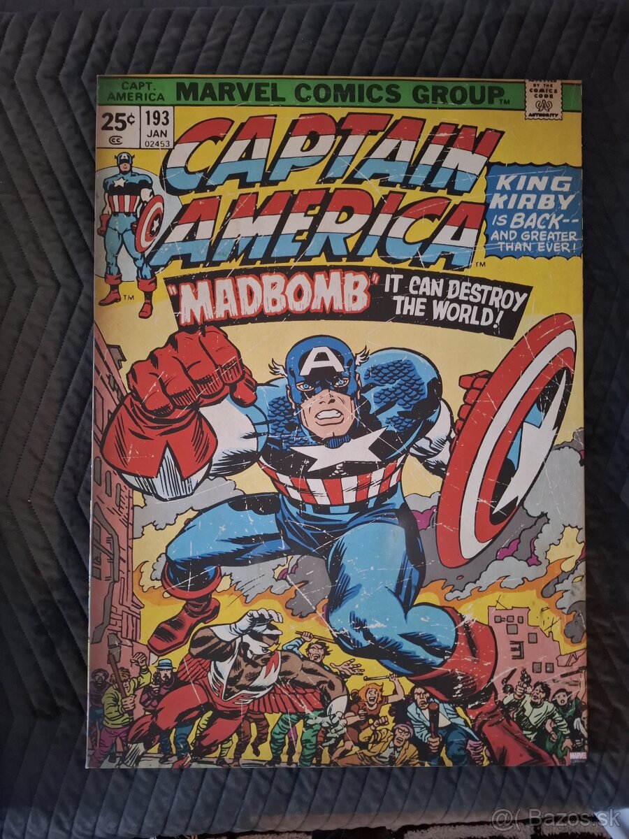 Obraz na plátne captain america