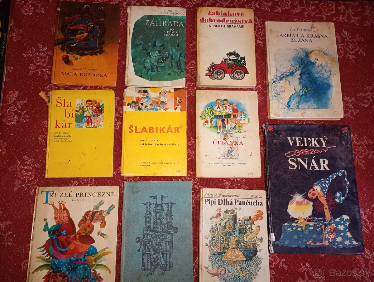 Detské staršie knihy 1