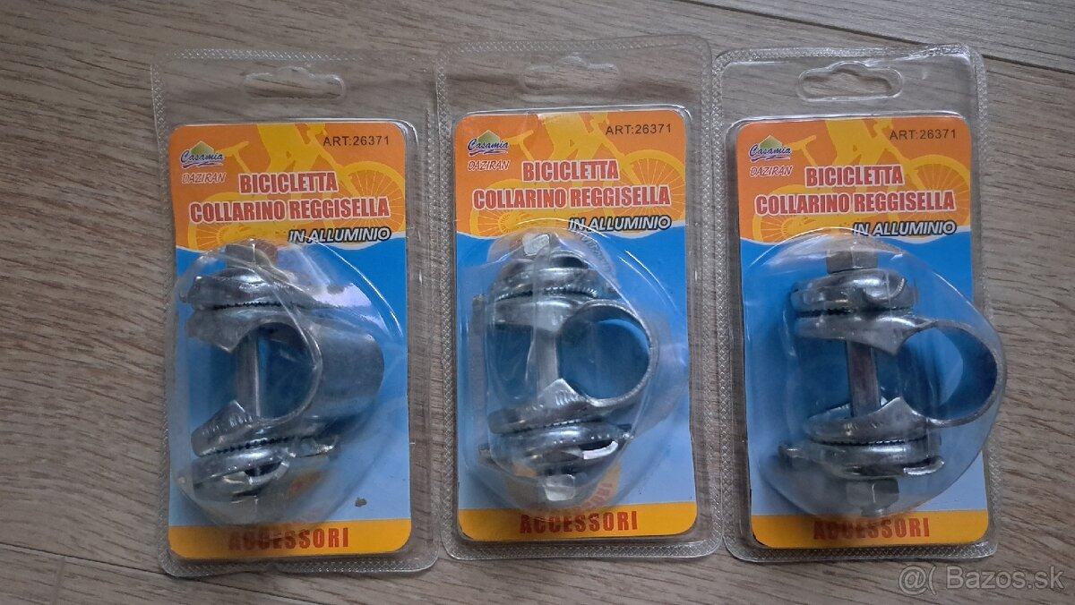 Objímka sedlovky na bicykel