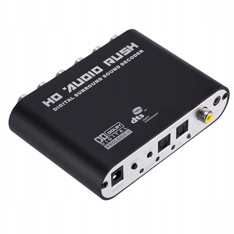 Dekodér OPTICAL TOSLINK SPDIF 5.1 ANALOG AC3/DTS