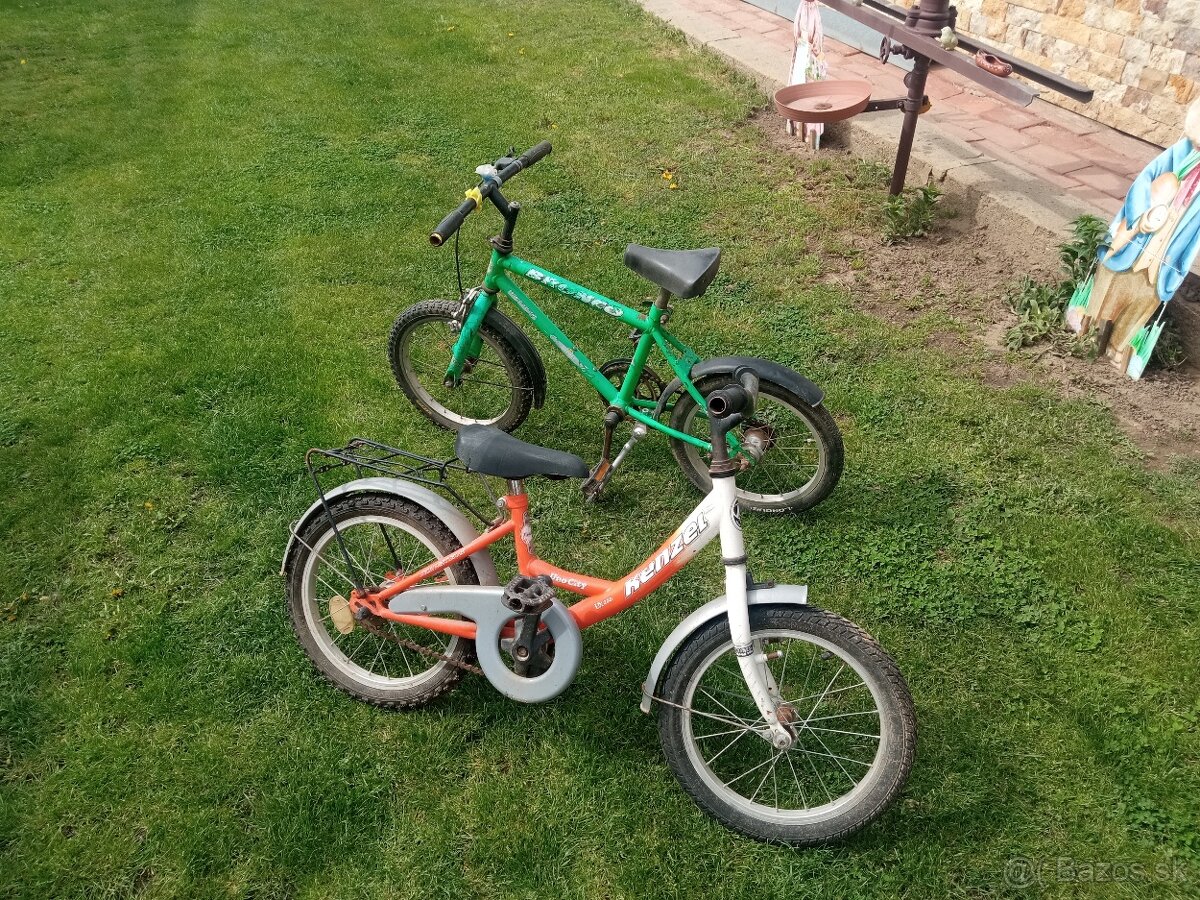 Detský bicykel 2x
