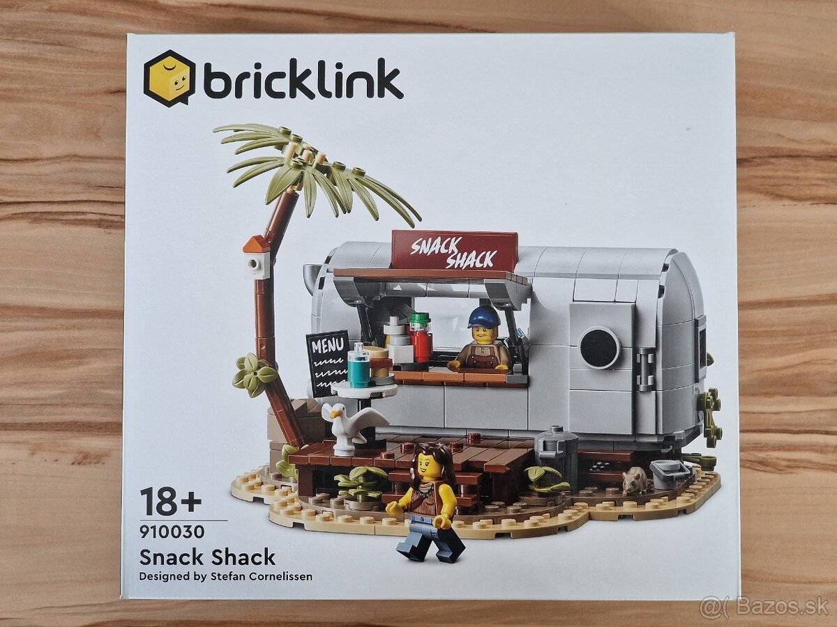 Lego BrickLink 910030 Stánok s občerstvením