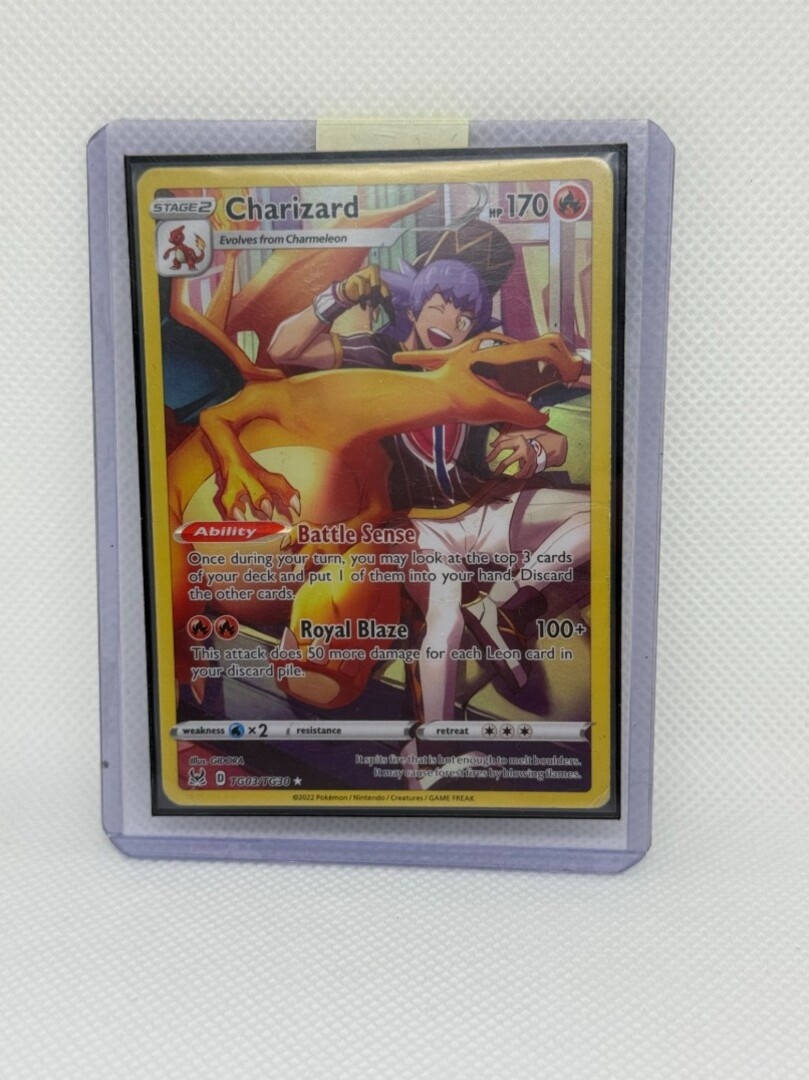 Pokémon karta Charizard TG03– MP – ORIGINÁL