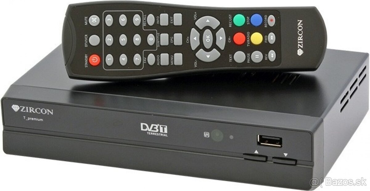DVB-T prijímač ZIRCON T PREMIUM