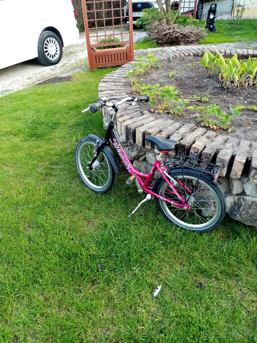 Dievčenský bicykel 20" kolesá