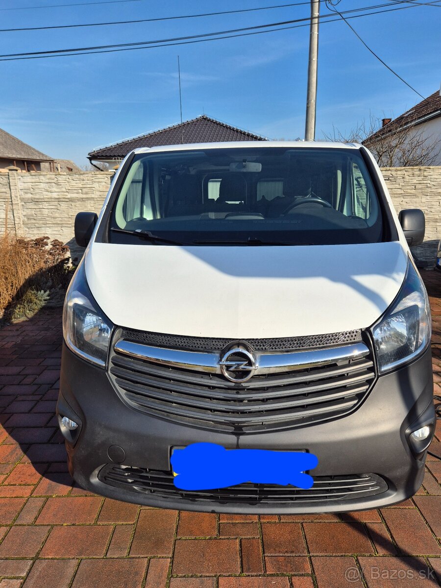 Prenájom dodávky 9-miestna OPEL VIVARO - B