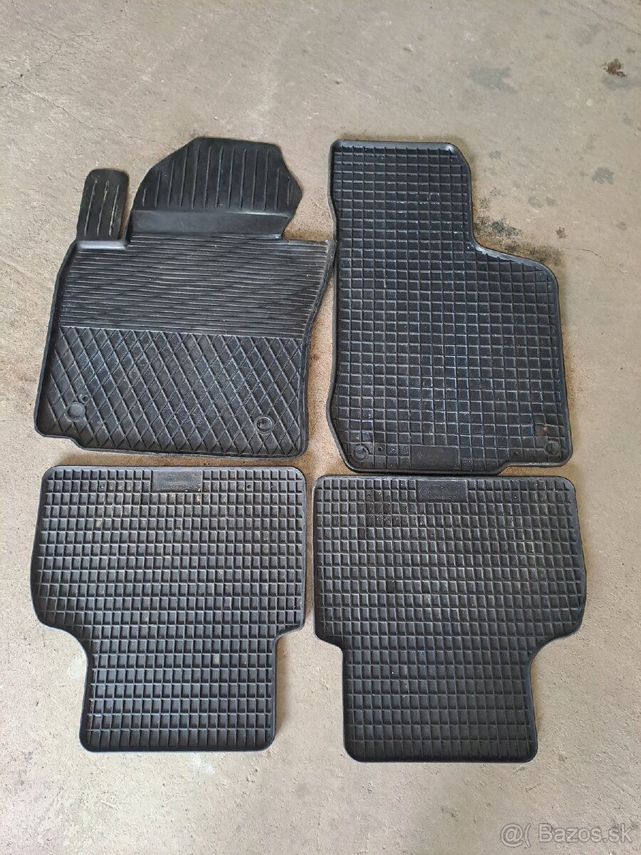 autorohoze, gumené koberce seat leon 2