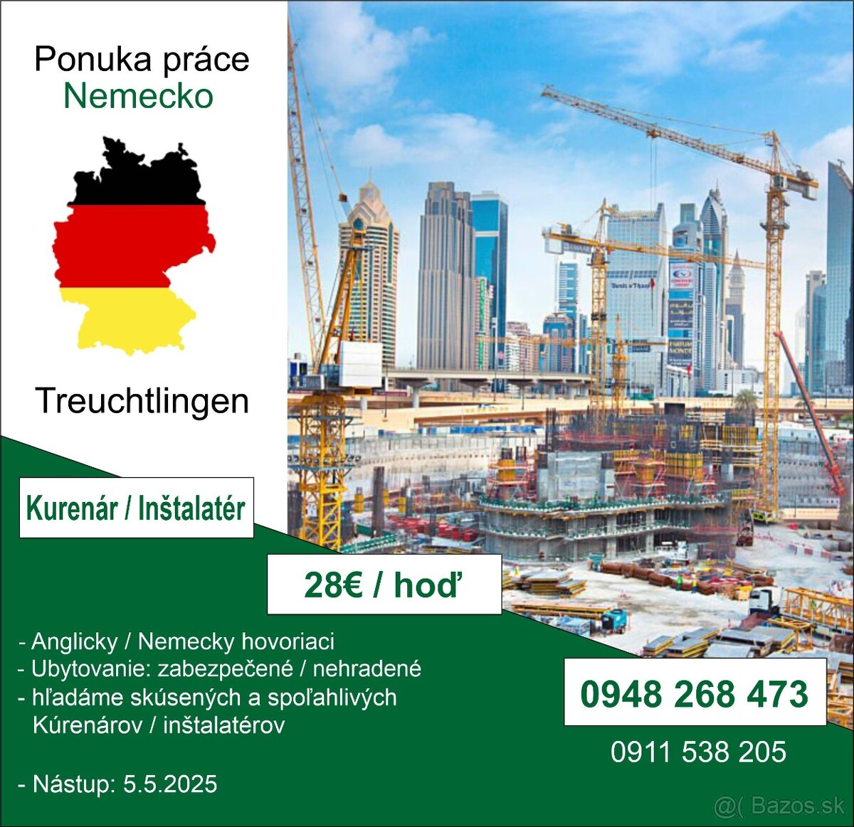 Nemecko - Treuchtlingen - Kúrenár / Inštalatér