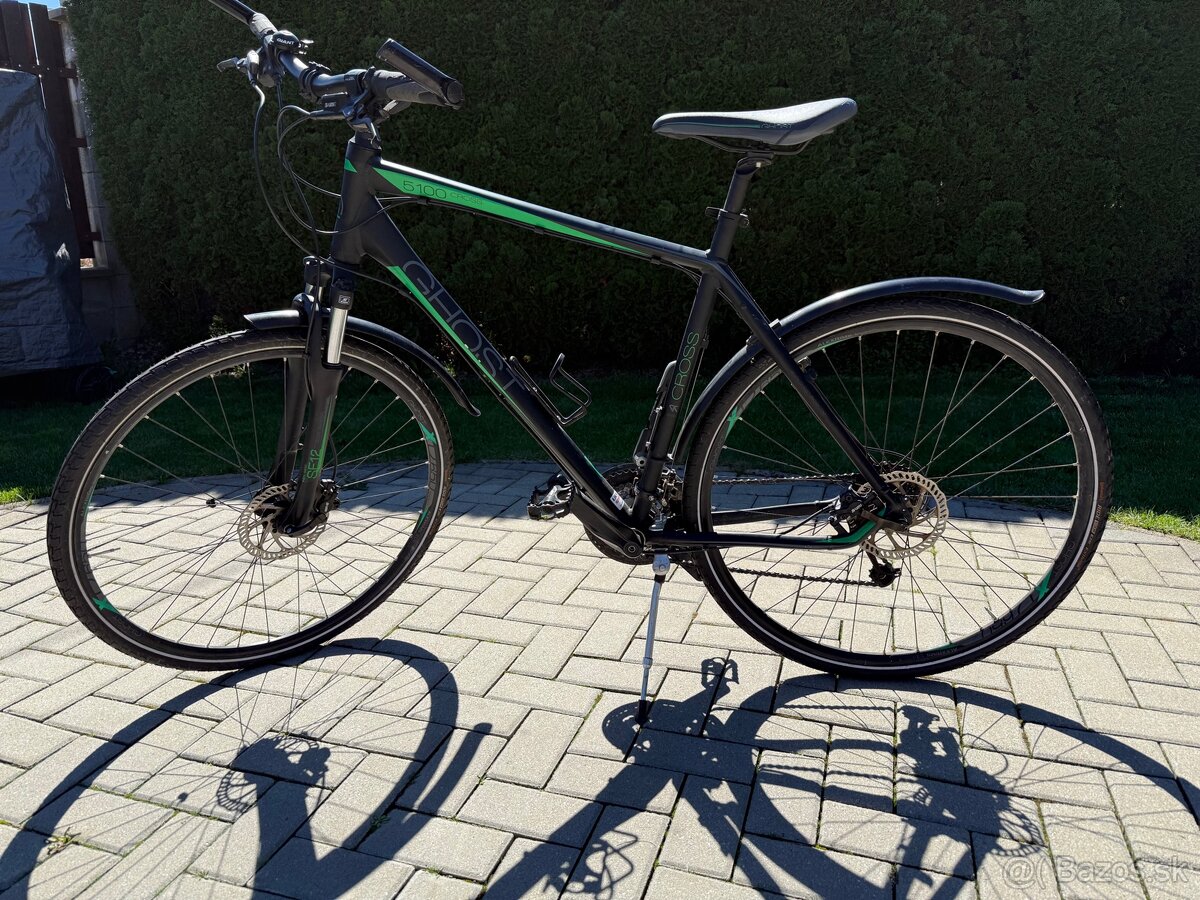 Predám udržiavaný používaný bicykel Ghost 5100 cross