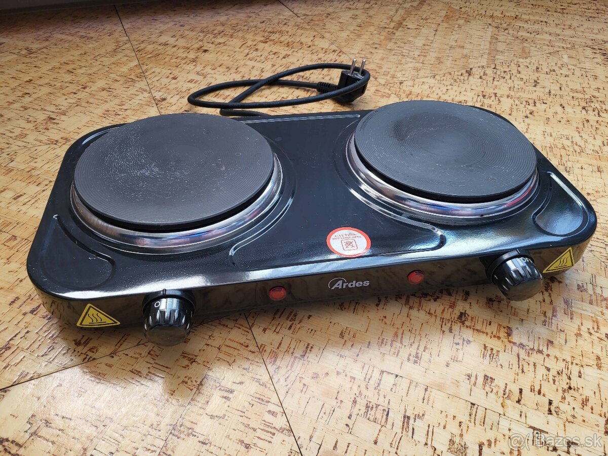 Elektrická dvojplatnička 2x1000W