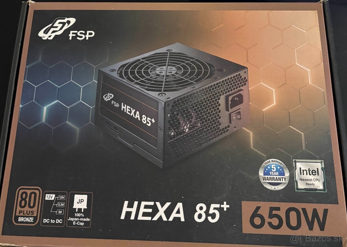 FSP Hexa 85+ 650W 80+ Bronze