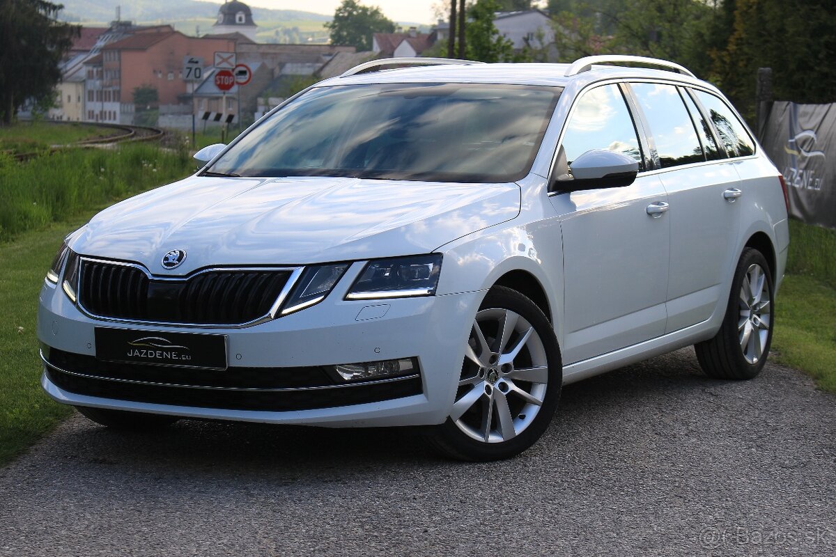 Škoda Octavia Combi TDI, DSG, Vyhr. volant, Kamera, LED
