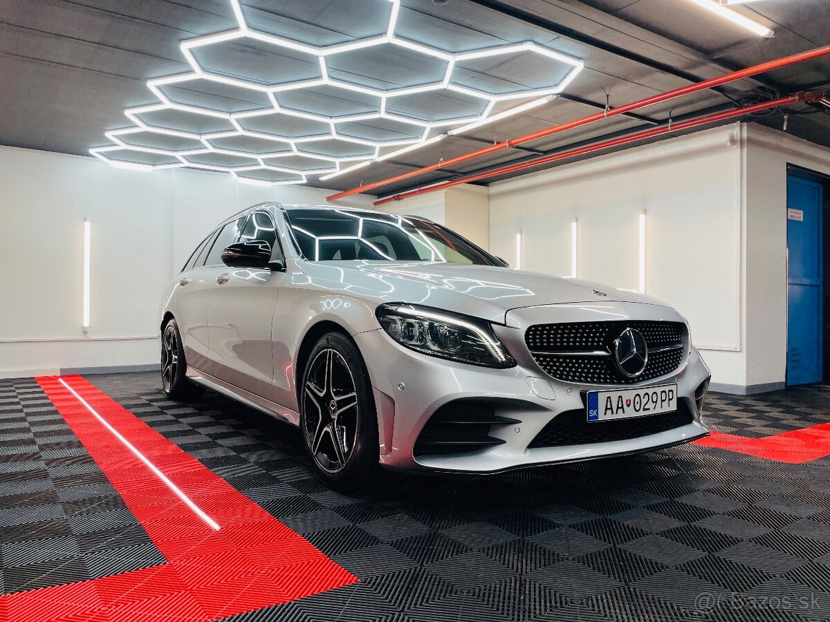Mercedes C220d AMG. MB LED. VIRTUAL.