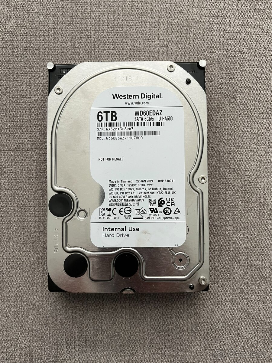 3,5" HDD Western Digital 6TB