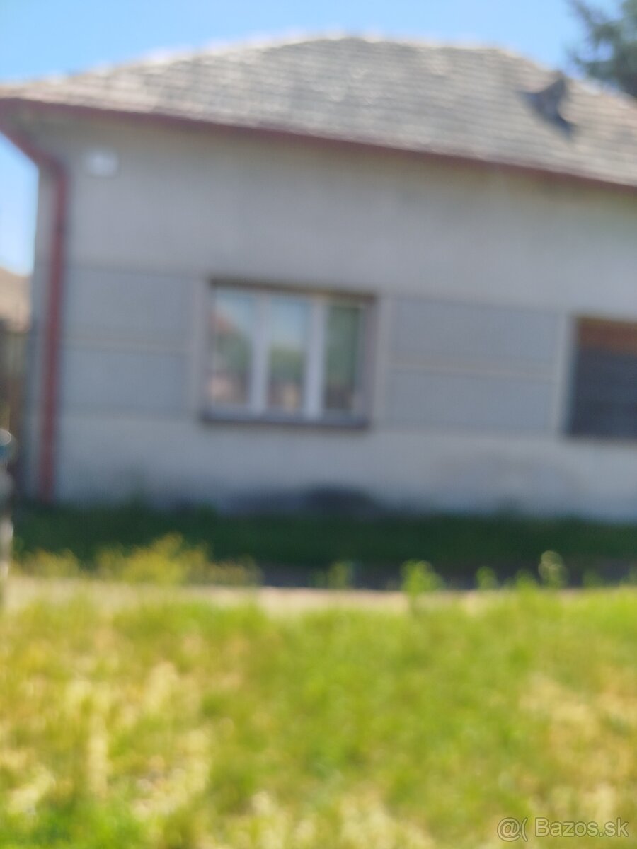 Predám starší rodinný dom