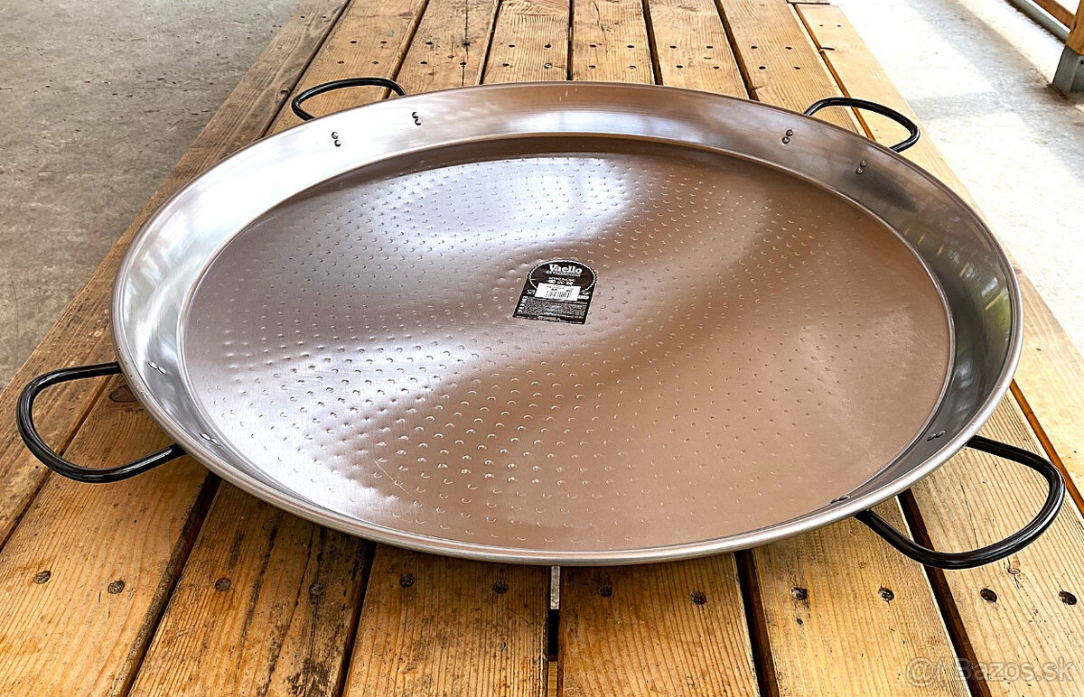Predám veľkú 90 cm oceľovú panvicu, na otvorený oheň