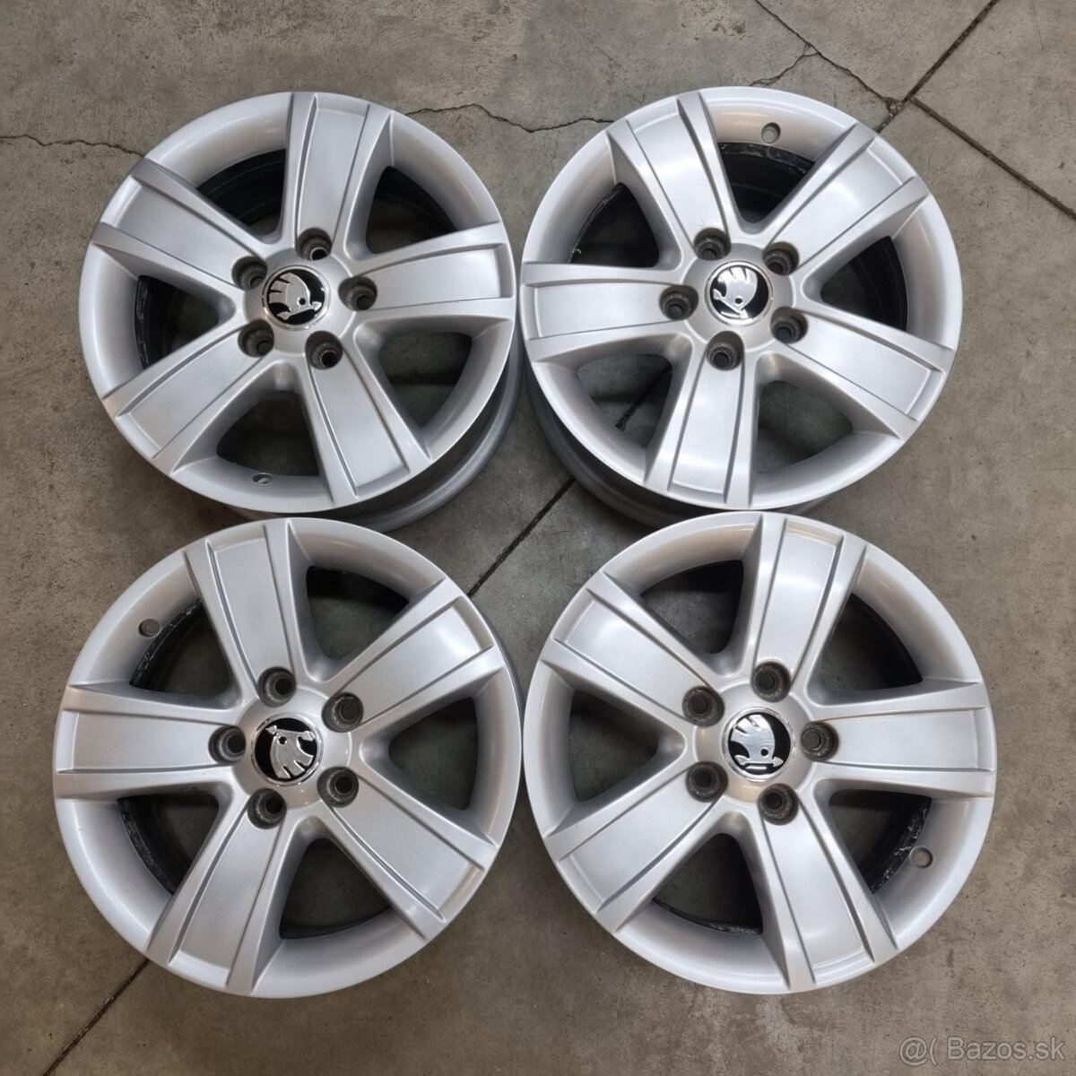 Disky Škoda 5x112 R15 6,5J ET50