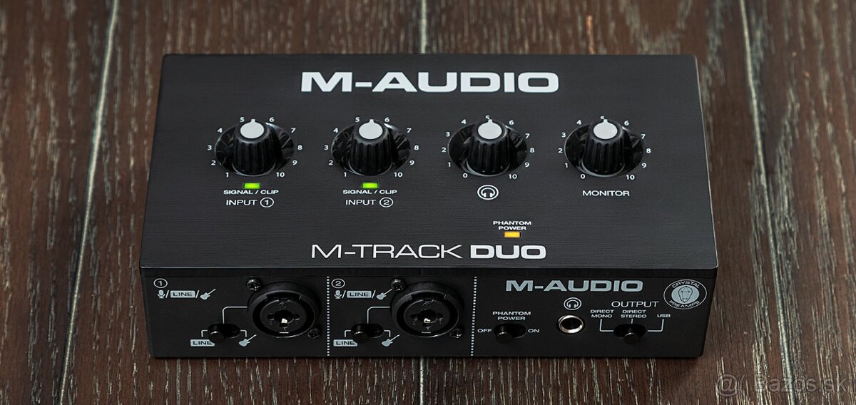 M-audio duo zvuková karta