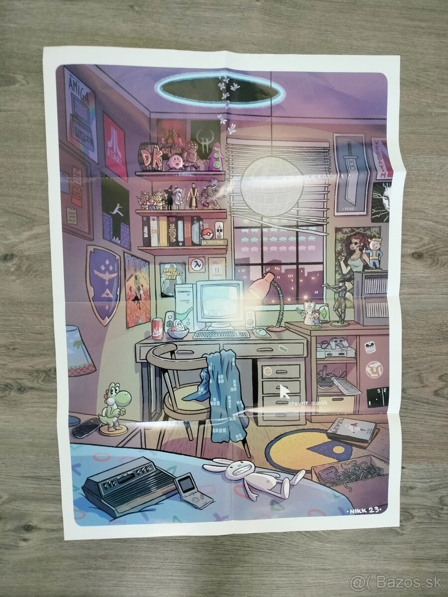 Zberateľský herný plagát