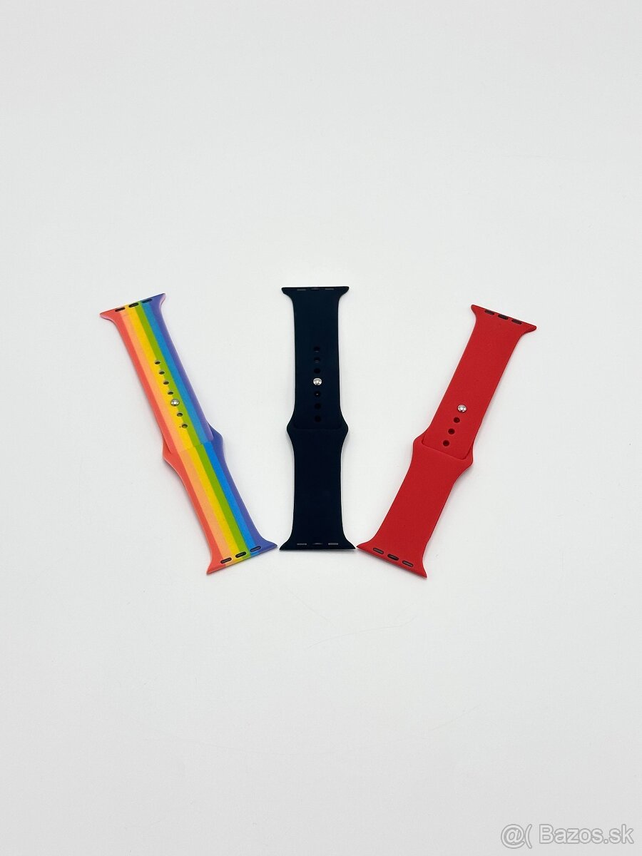 Športové silikónové Apple Watch náramky v rôznych farbách