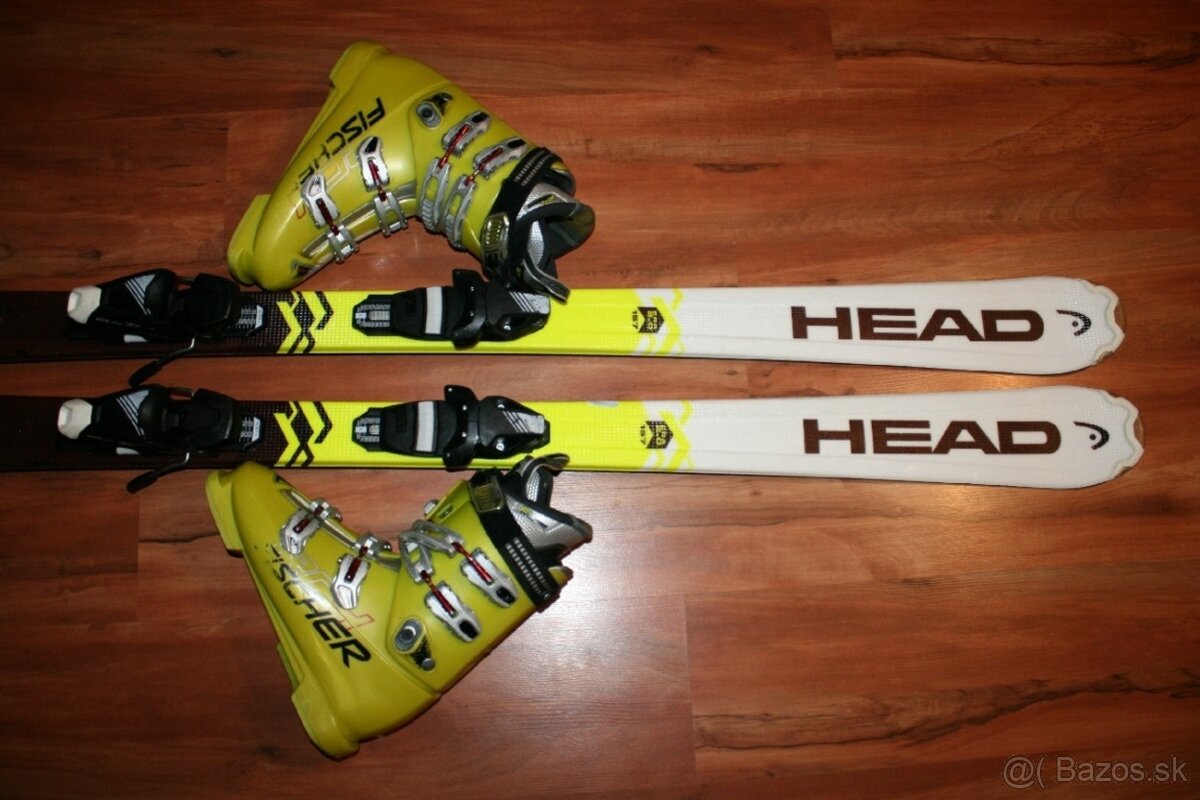 lyže Head 157 cm , Fischer lyžiarky