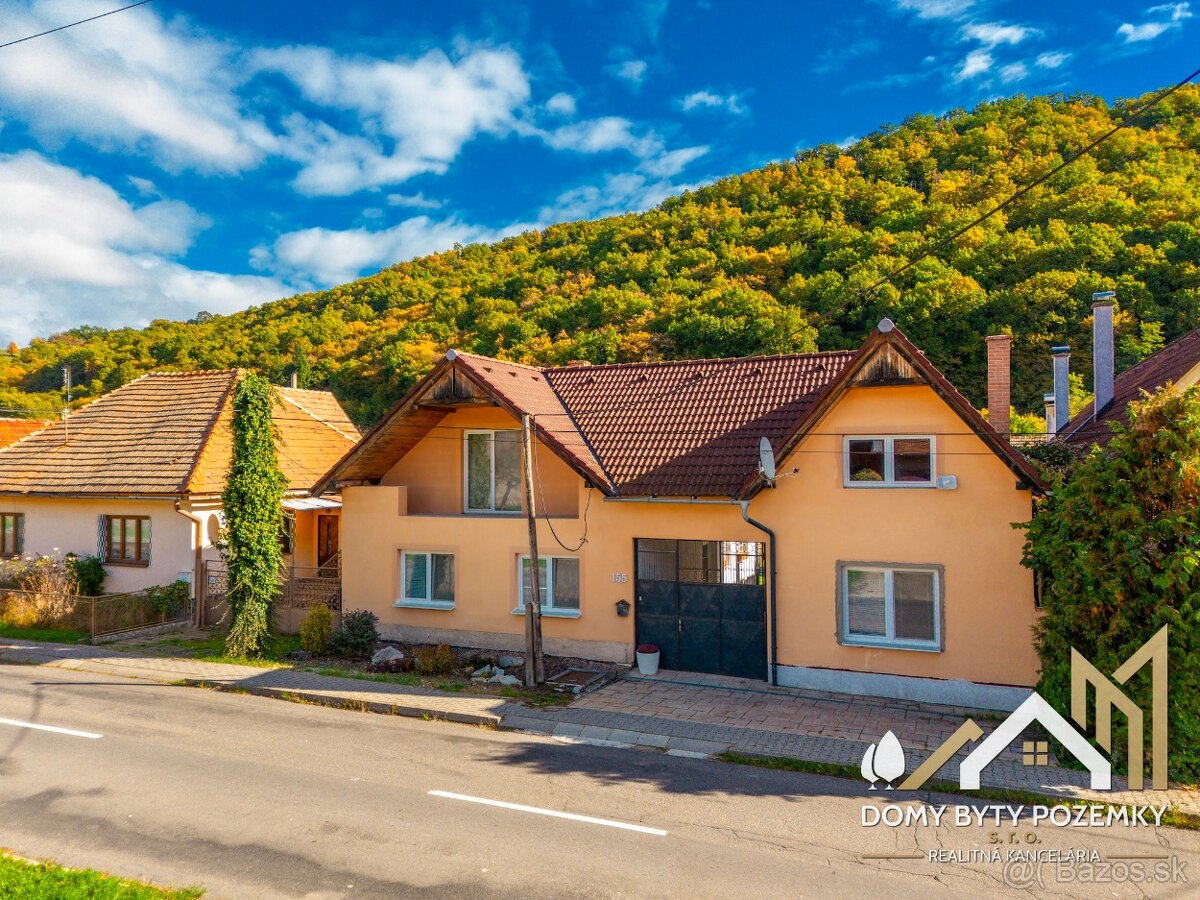 Na predaj rodinný dom v obci Prenčov