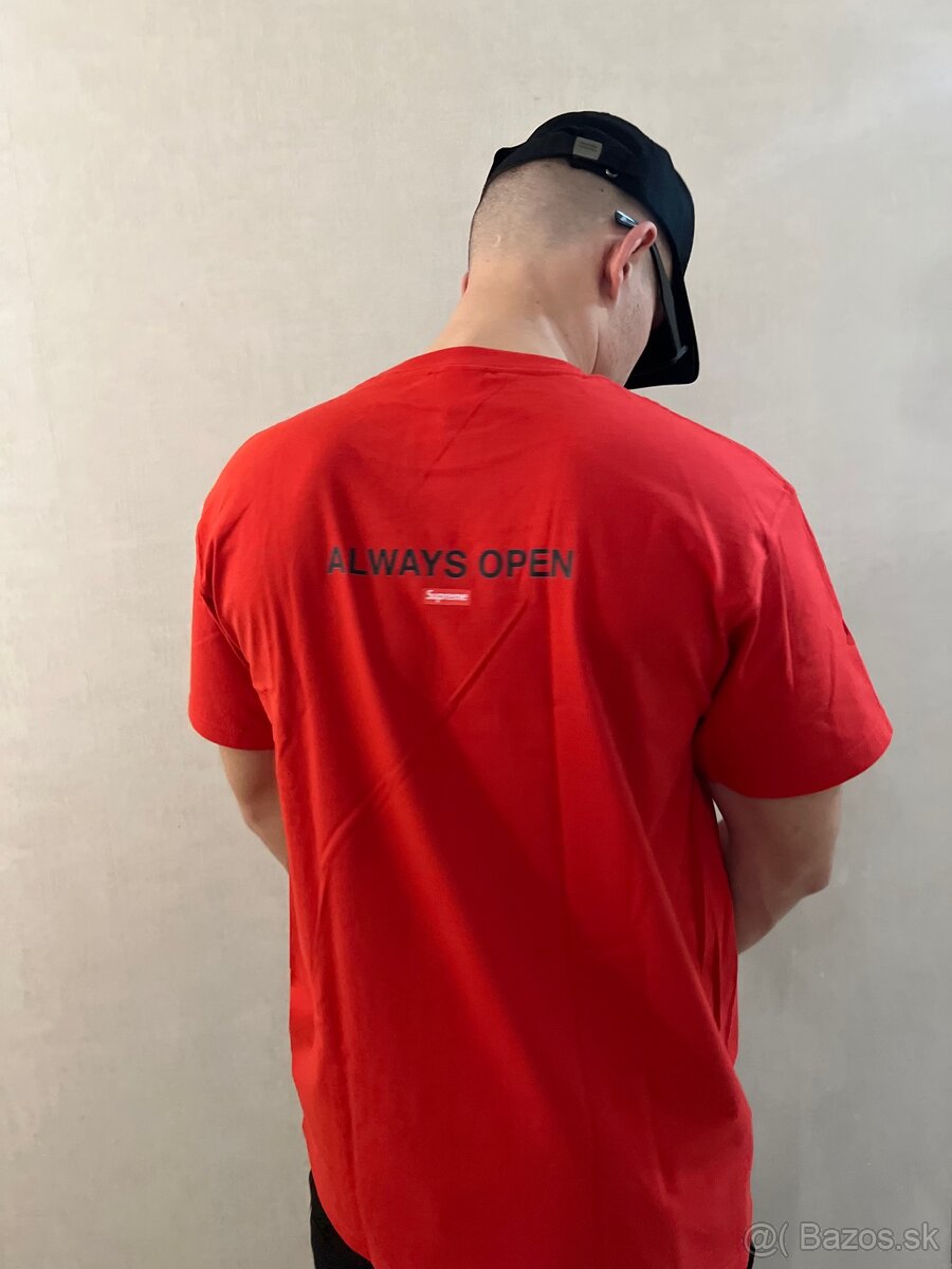 Supreme tričko (červené)