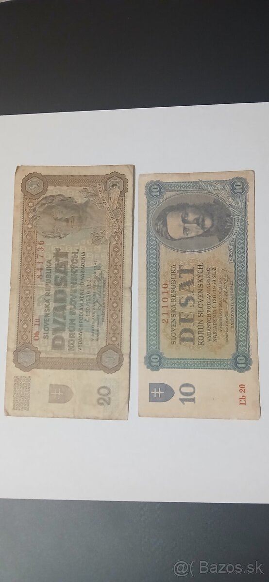 bankovky slovensky štat
