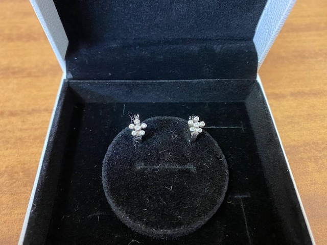 Strieborné náušnice