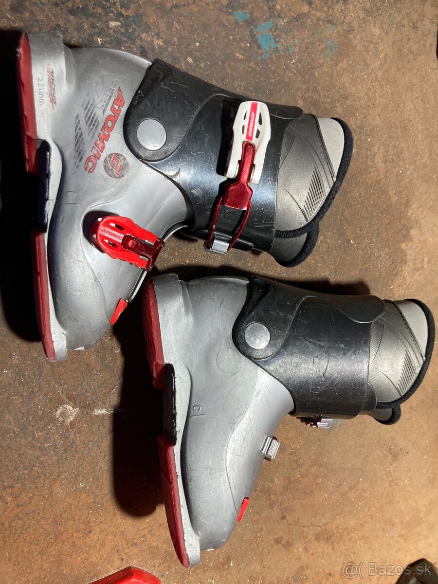 Predám detské lyziarky Atomic, mondo 18.5