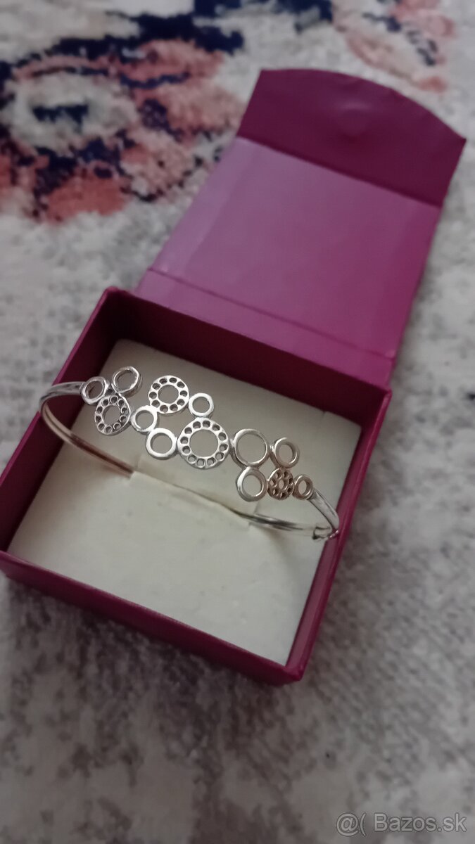 Nový strieborný náramok